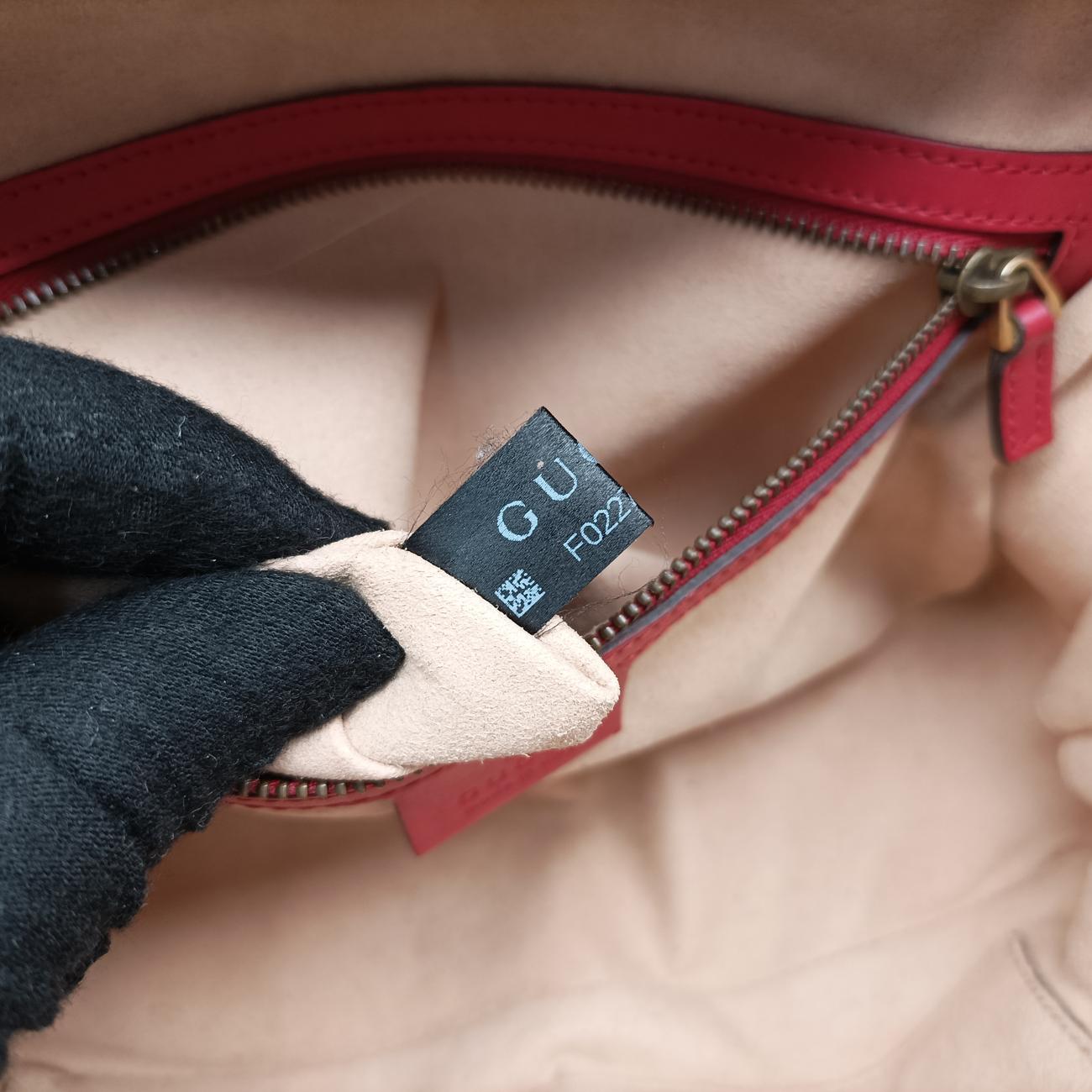 GG MarmontRedLeather498100F022799915GGマーモントレッドレザー498100F022799915