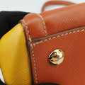 Two Tone Open ToteOrange×YellowSaffiano LeatherBN24387/A 165ツートン オープン トートオレンジ×イエローサフィアーノレザーBN24387/A 165
