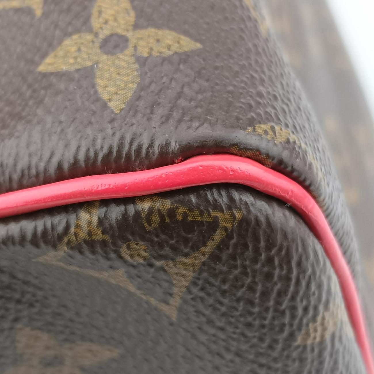 SPEEDY30brown×FlamingoMonogram TotemM41665DU2185スピーディ30モノグラム/ブラウン系×フラミンゴモノグラム トーテムM41665DU2185