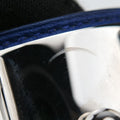 Collier de ChienBlue×silverLeather×GPS ?O Rコリエ ド シアンブルー×シルバーレザー×GPS ?O R