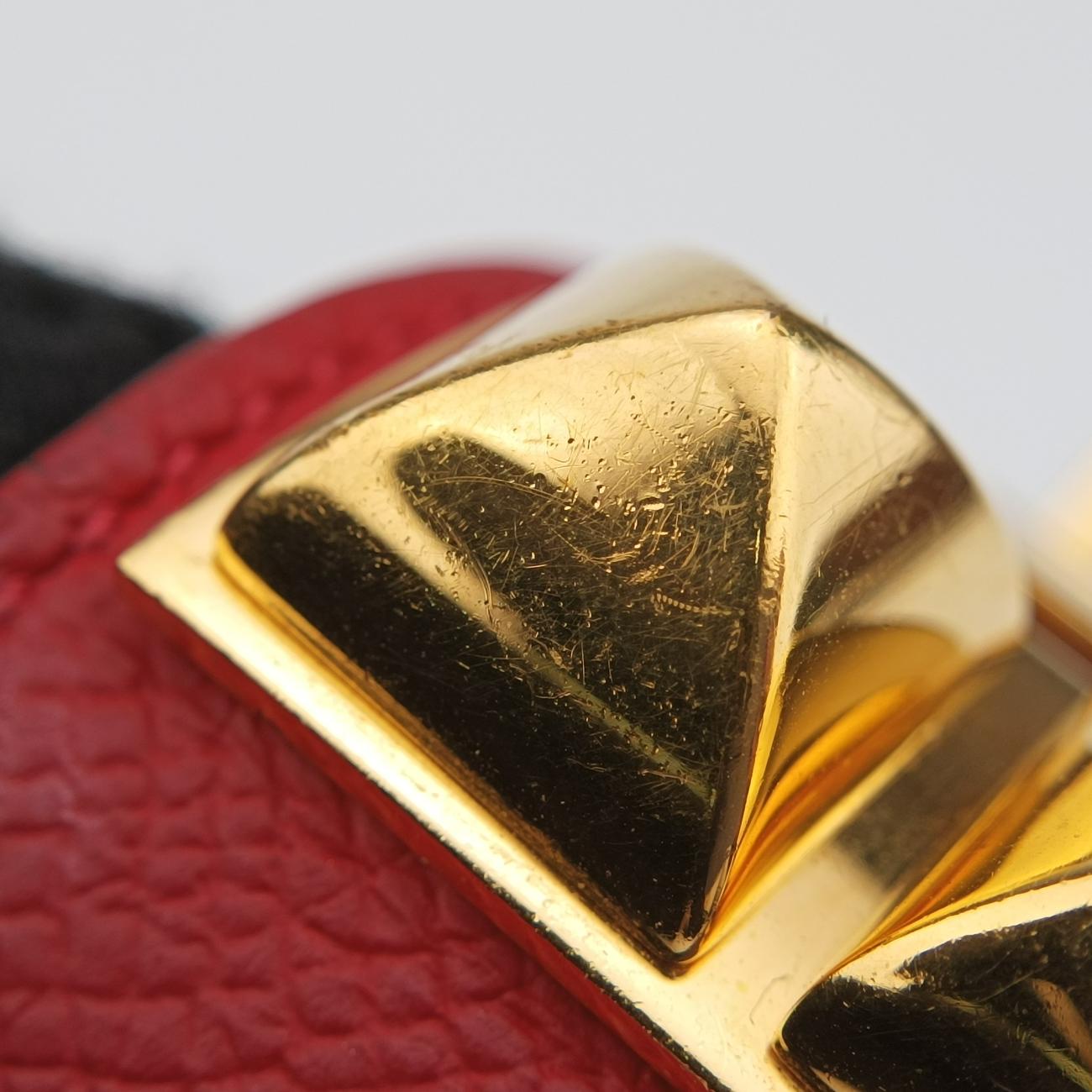 Collier de chienOrange×goldenLeather × GPS R?Qコリエ ド シアンオレンジ×ゴールドレザー×GPS R?Q