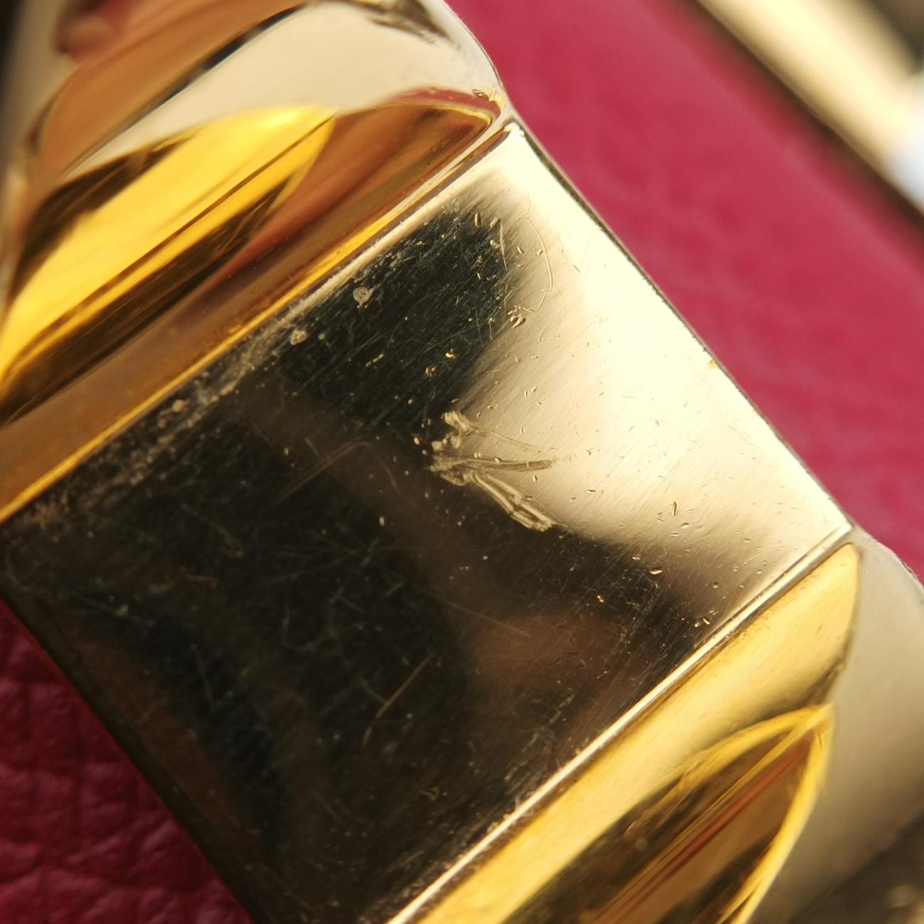 Collier de chienOrange×goldenLeather × GPS R?Qコリエ ド シアンオレンジ×ゴールドレザー×GPS R?Q