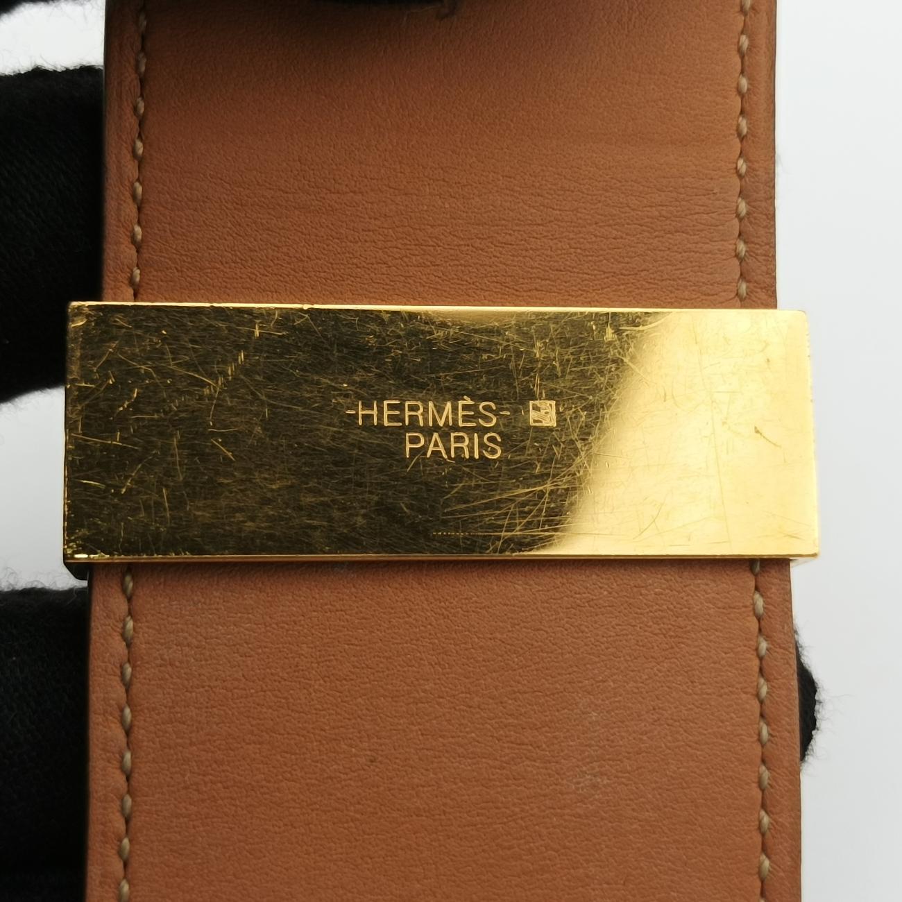 Collier de chienOrange×goldenLeather × GPS R?Qコリエ ド シアンオレンジ×ゴールドレザー×GPS R?Q