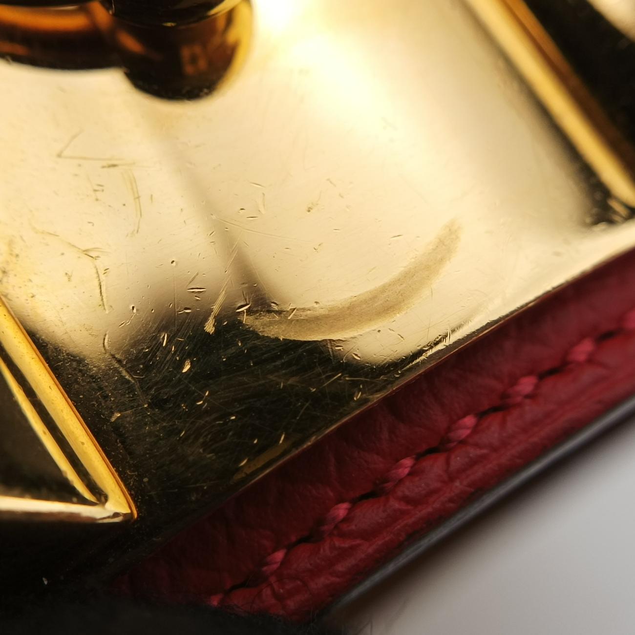Collier de chienOrange×goldenLeather × GPS R?Qコリエ ド シアンオレンジ×ゴールドレザー×GPS R?Q
