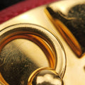 Collier de chienOrange×goldenLeather × GPS R?Qコリエ ド シアンオレンジ×ゴールドレザー×GPS R?Q