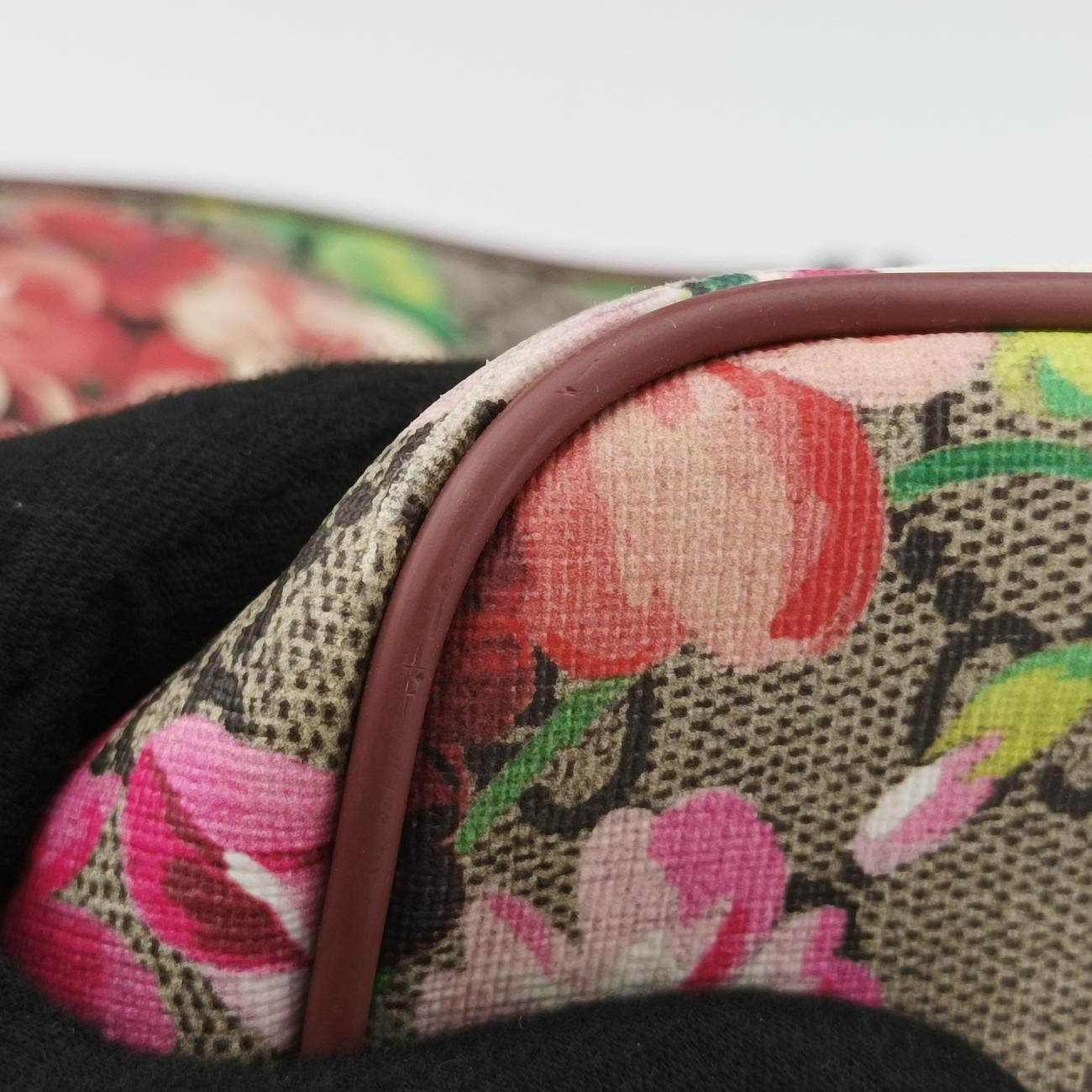 GG Bloomsbeige×MulticolourPVC coated canvas410748I019713474GGブルームスベージュ×マルチカラーPVCコーティングキャンバス410748I019713474