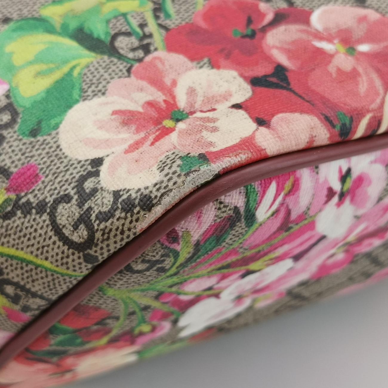 GG Bloomsbeige×MulticolourPVC coated canvas410748I019713474GGブルームスベージュ×マルチカラーPVCコーティングキャンバス410748I019713474