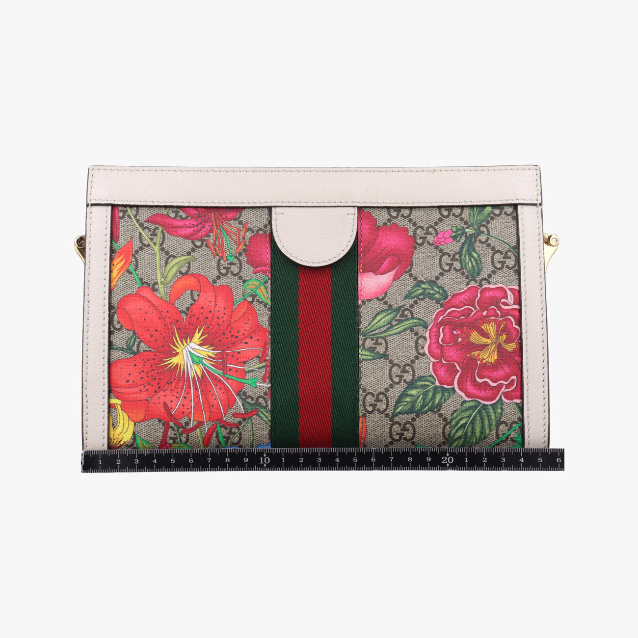 Ophidiabeige×MulticolourPVC coated canvas503877I030650414オフィディアベージュ×マルチカラーPVCコーティングキャンバス503877I030650414