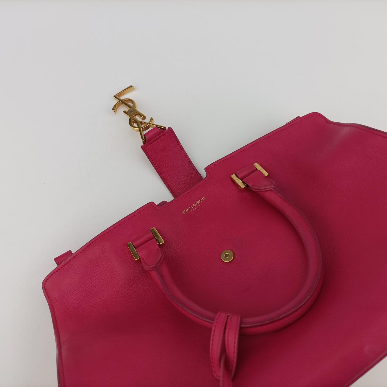 Y Ligne Petit CabasRose redLeather311210Lot number unknownYライン プチカバスローズ レッドレザー311210製番不明