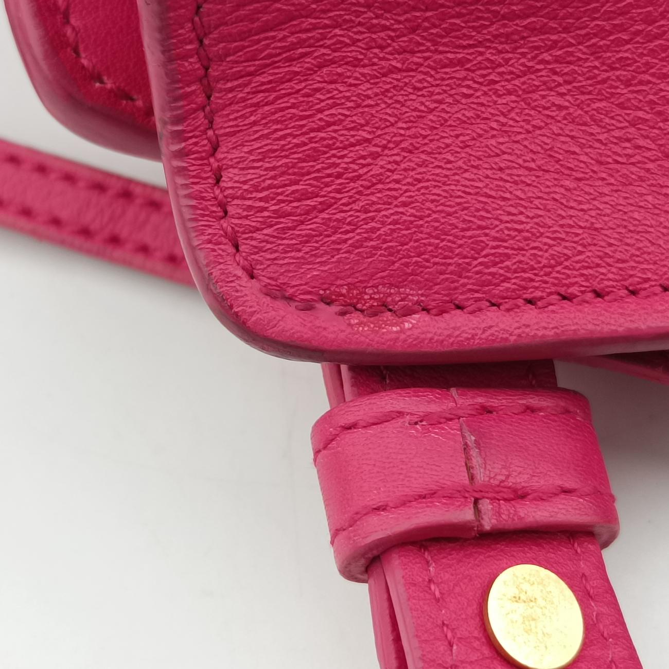 Y Ligne Petit CabasRose redLeather311210Lot number unknownYライン プチカバスローズ レッドレザー311210製番不明