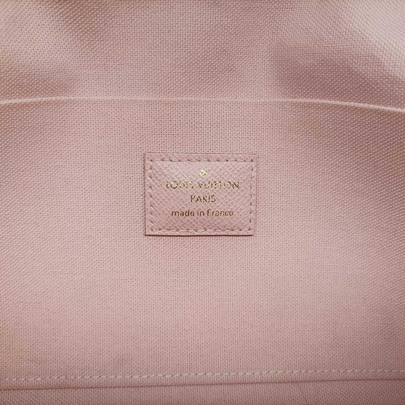 Pochette Felicie Valentine Dogbrown×pinkMonogram CanvasM67248TJ0168ポシェット・フェリシー2018SSモノグラム/ブラウン系×ピンクモノグラムキャンバスM67248TJ0168