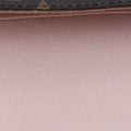 Pochette Felicie Valentine Dogbrown×pinkMonogram CanvasM67248TJ0168ポシェット・フェリシー2018SSモノグラム/ブラウン系×ピンクモノグラムキャンバスM67248TJ0168