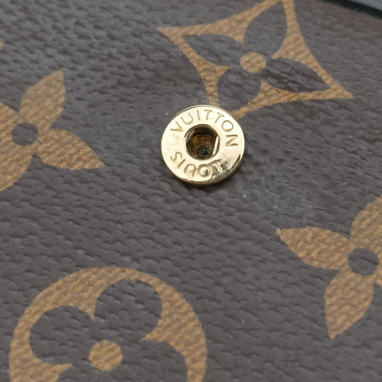 Pochette Felicie Valentine Dogbrown×pinkMonogram CanvasM67248TJ0168ポシェット・フェリシー2018SSモノグラム/ブラウン系×ピンクモノグラムキャンバスM67248TJ0168
