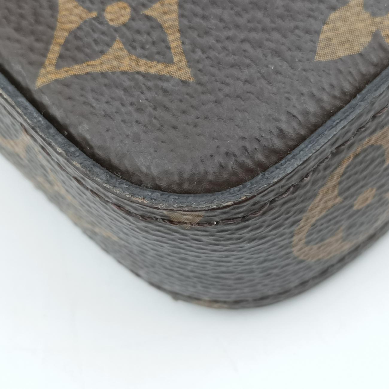 Pochette Felicie Valentine Dogbrown×pinkMonogram CanvasM67248TJ0168ポシェット・フェリシー2018SSモノグラム/ブラウン系×ピンクモノグラムキャンバスM67248TJ0168