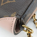 Pochette Felicie Valentine Dogbrown×pinkMonogram CanvasM67248TJ0168ポシェット・フェリシー2018SSモノグラム/ブラウン系×ピンクモノグラムキャンバスM67248TJ0168