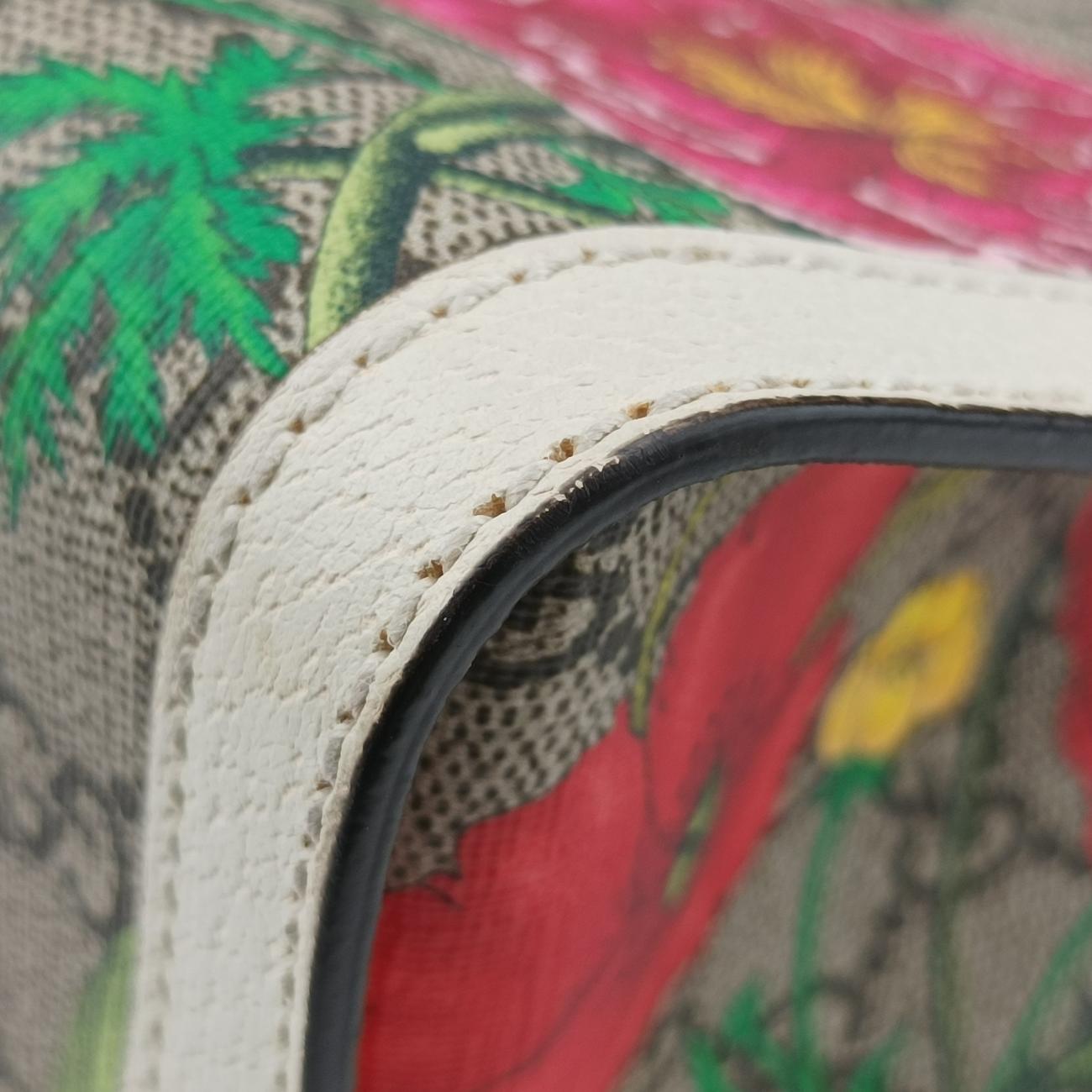 Padlockbeige×MulticolourPVC coated canvas498156G031700718パドロックベージュ×マルチカラーPVCコーティングキャンバス498156G031700718