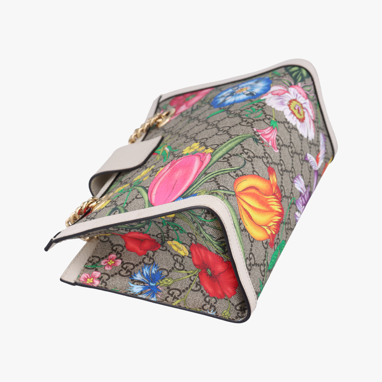 Padlockbeige×MulticolourPVC coated canvas498156G031700718パドロックベージュ×マルチカラーPVCコーティングキャンバス498156G031700718