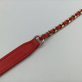 Filigree Vanity CaseBlue x Red x WhiteCaviar SkinA9334227036458CCフィリグリー バニティ ケース トップ ハンドルブルー×レッド×ホワイトキャビアスキンA9334227036458