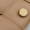 Padded CASSETTEBeigelambskinB09366365Lパデッド カセットベージュラムスキンB09366365L