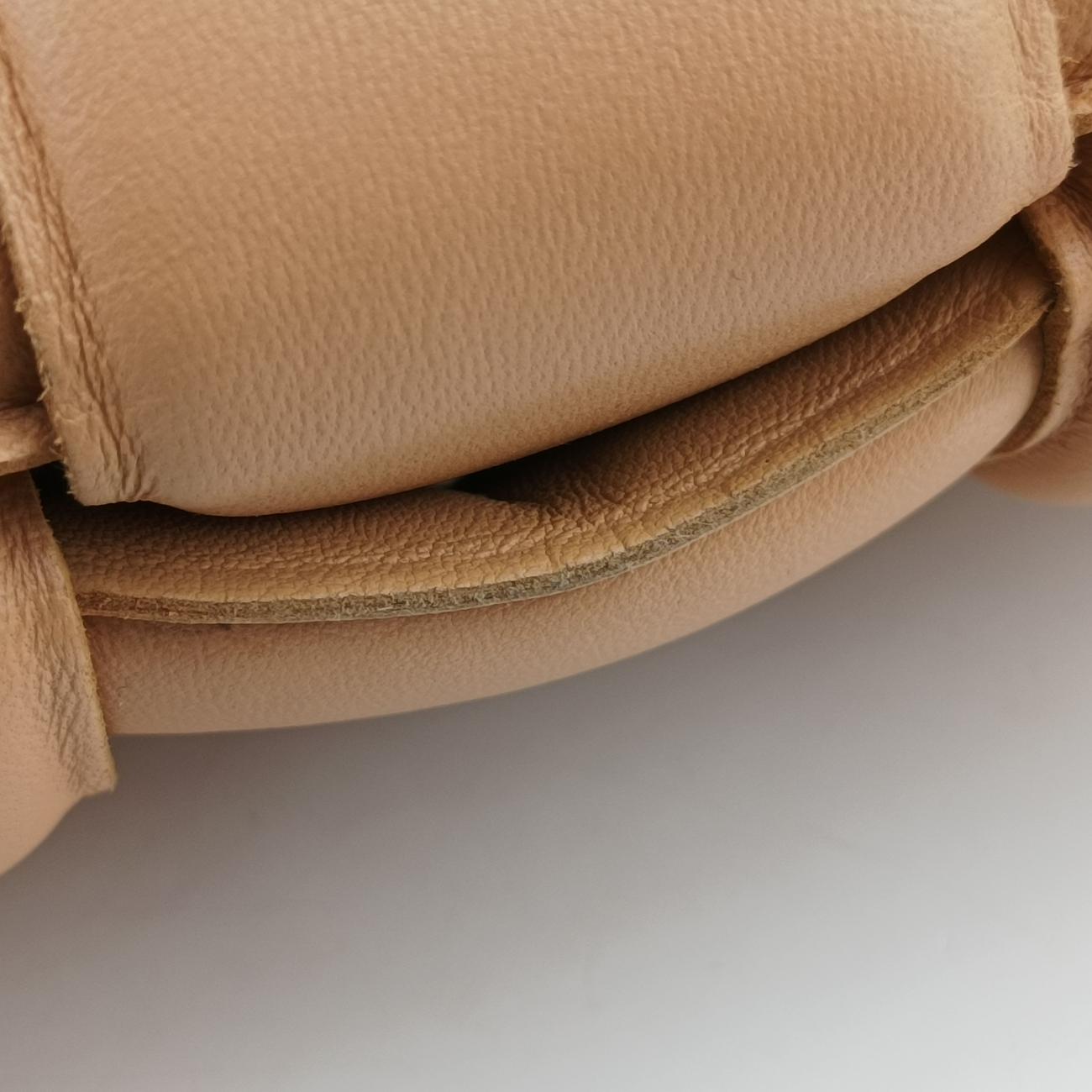 Padded CASSETTEBeigelambskinB09366365Lパデッド カセットベージュラムスキンB09366365L