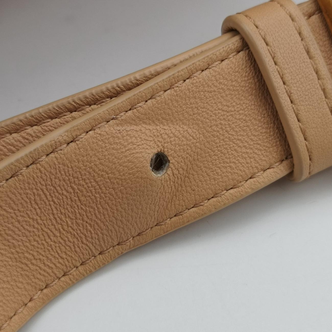Padded CASSETTEBeigelambskinB09366365Lパデッド カセットベージュラムスキンB09366365L