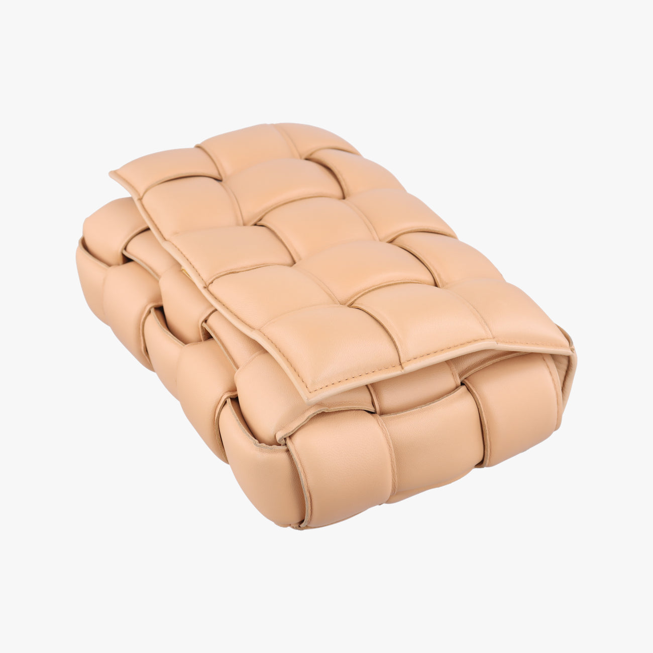Padded CASSETTEBeigelambskinB09366365Lパデッド カセットベージュラムスキンB09366365L
