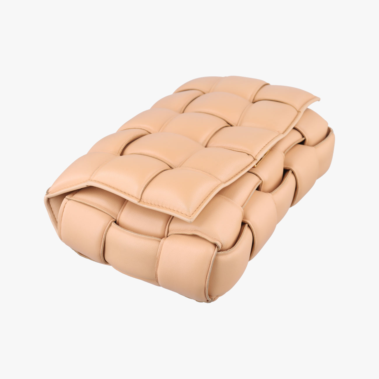 Padded CASSETTEBeigelambskinB09366365Lパデッド カセットベージュラムスキンB09366365L