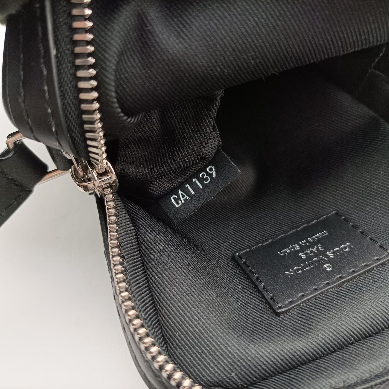 DANUBEBlack×YellowLeatherM55120CA1139  ICチップドナウブラック×イエローレザーM55120CA1139  ICチップ