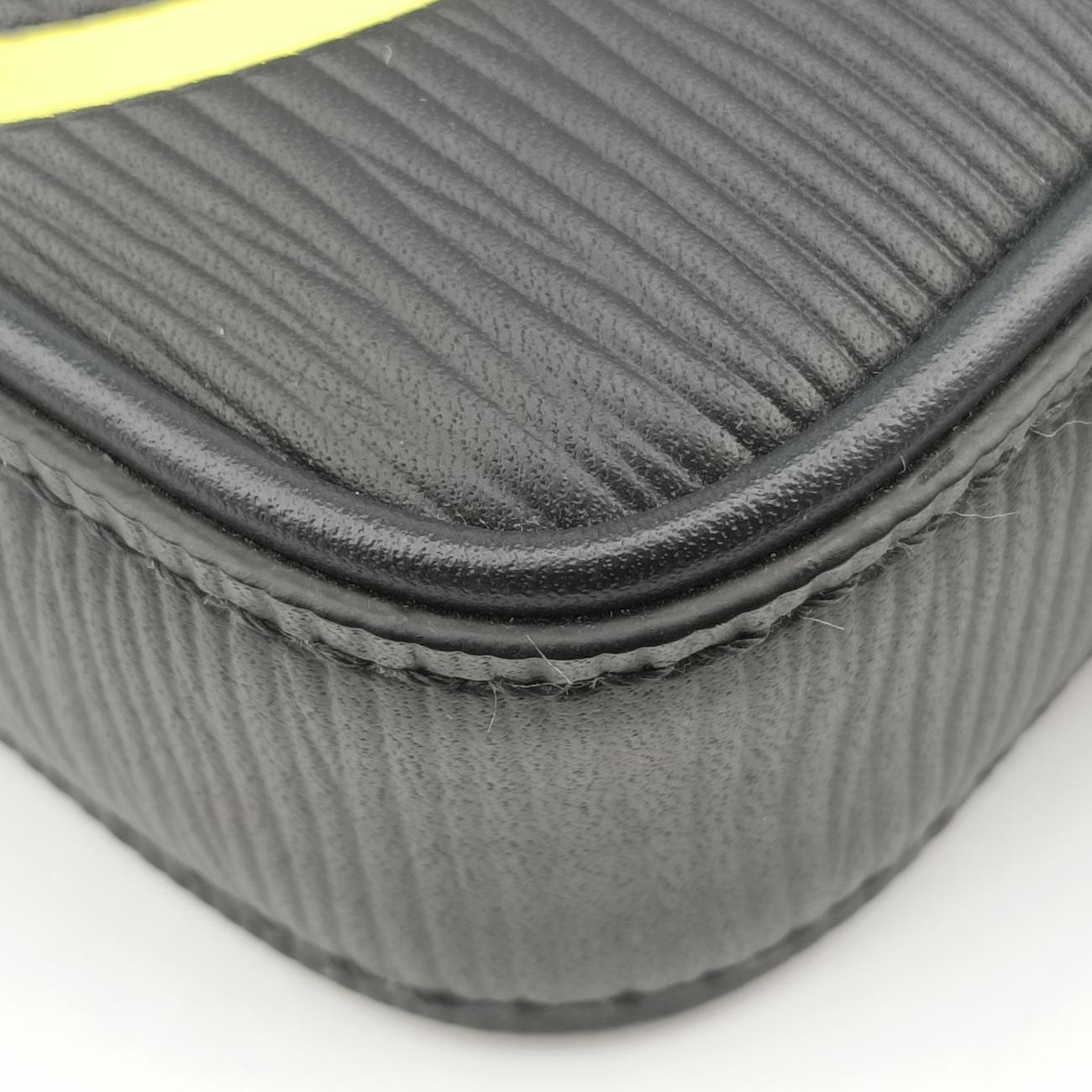 DANUBEBlack×YellowLeatherM55120CA1139  ICチップドナウブラック×イエローレザーM55120CA1139  ICチップ