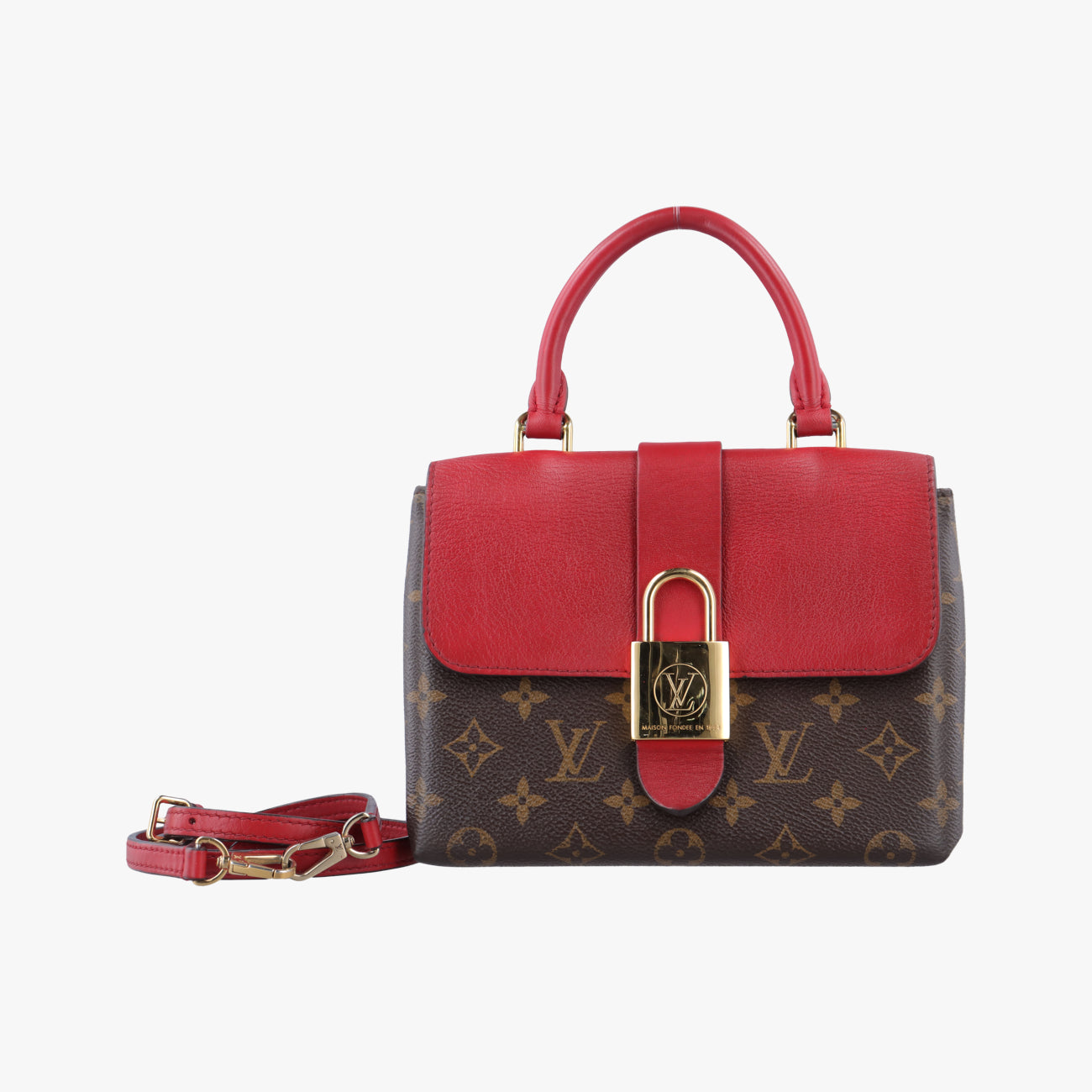 Rocky BBMonogram/Brown x RedMonogram canvas x calf leatherM44322AA2109ロッキーBBモノグラム/ブラウンXレッドモノグラムキャンバス×カーフレザーM44322AA2109
