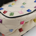 Rockstud　Beige x MulticolorLeatherBL-P123JMD0ロックスタッズベージュ x マルチカラーレザーBL-P123JMD0