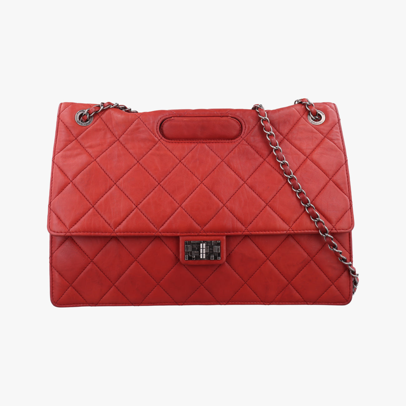 Paris-Byzance Take Away FlapRedlambskinA6673915501113マトラッセ ターンロック 2.55レッドラムスキンA6673915501113