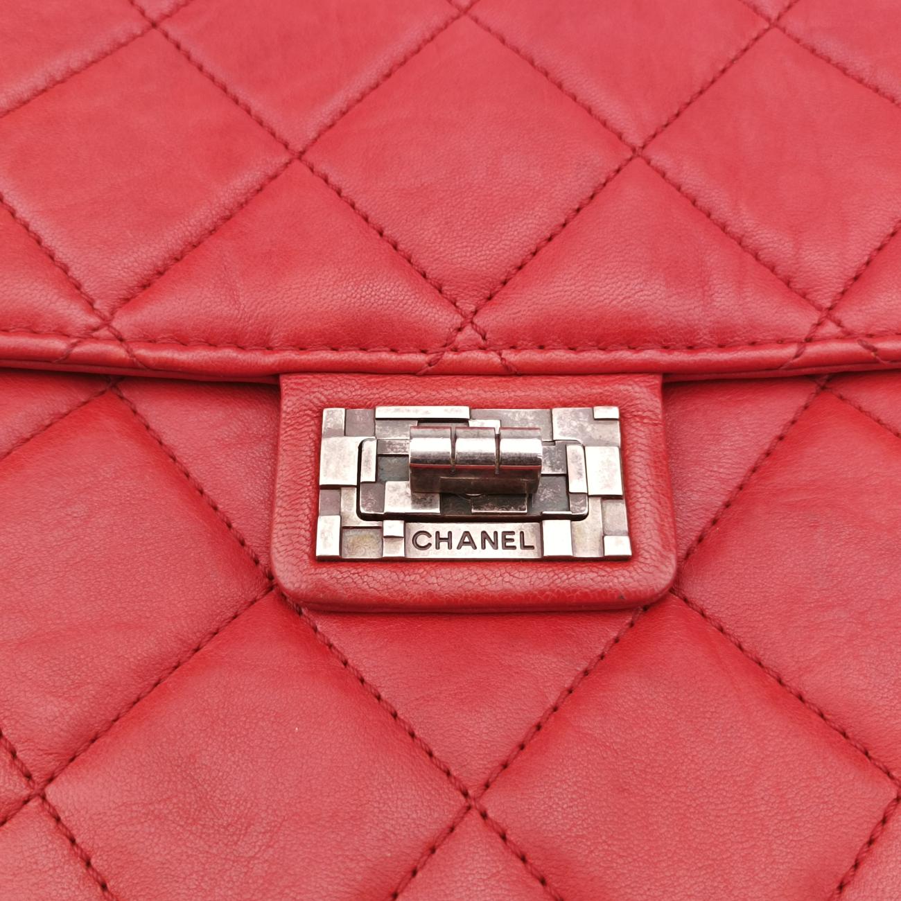 Paris-Byzance Take Away FlapRedlambskinA6673915501113マトラッセ ターンロック 2.55レッドラムスキンA6673915501113