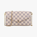 Pochette FéLICIEAzurDamier CanvasN63106MI2186ポシェットフェリシーアズールダミエキャンバスN63106MI2186