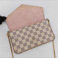 Pochette FéLICIEAzurDamier CanvasN63106MI2186ポシェットフェリシーアズールダミエキャンバスN63106MI2186