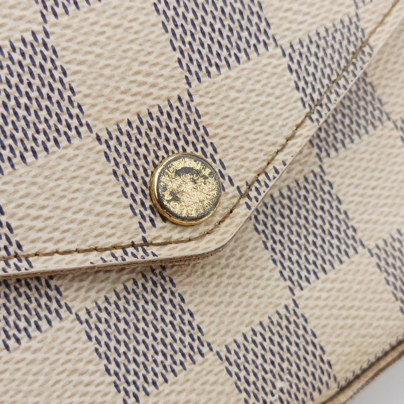 Pochette FéLICIEAzurDamier CanvasN63106MI2186ポシェットフェリシーアズールダミエキャンバスN63106MI2186