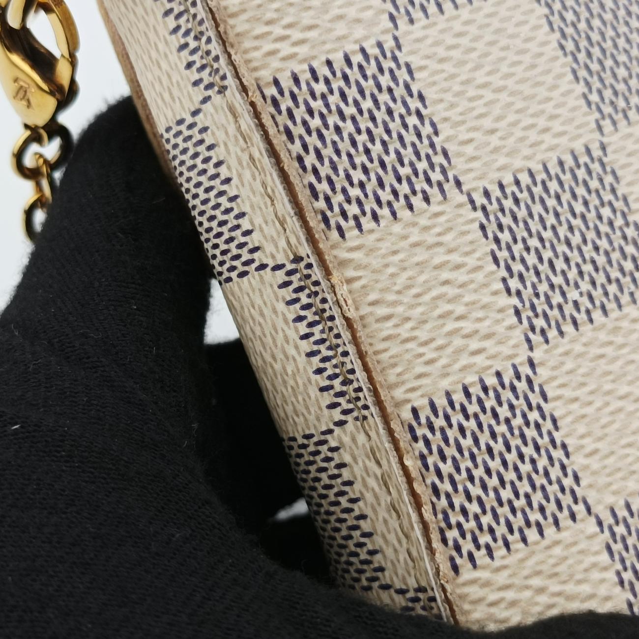 Pochette FéLICIEAzurDamier CanvasN63106MI2186ポシェットフェリシーアズールダミエキャンバスN63106MI2186