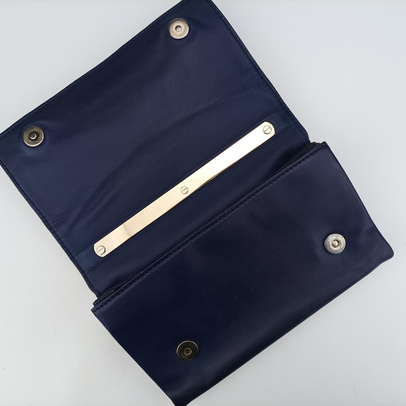 Rockstud Va Va VoomNavyLeatherBU F975 3ロックスタッズ ヴァ ヴァ ヴームネイビーレザーBU F975 3