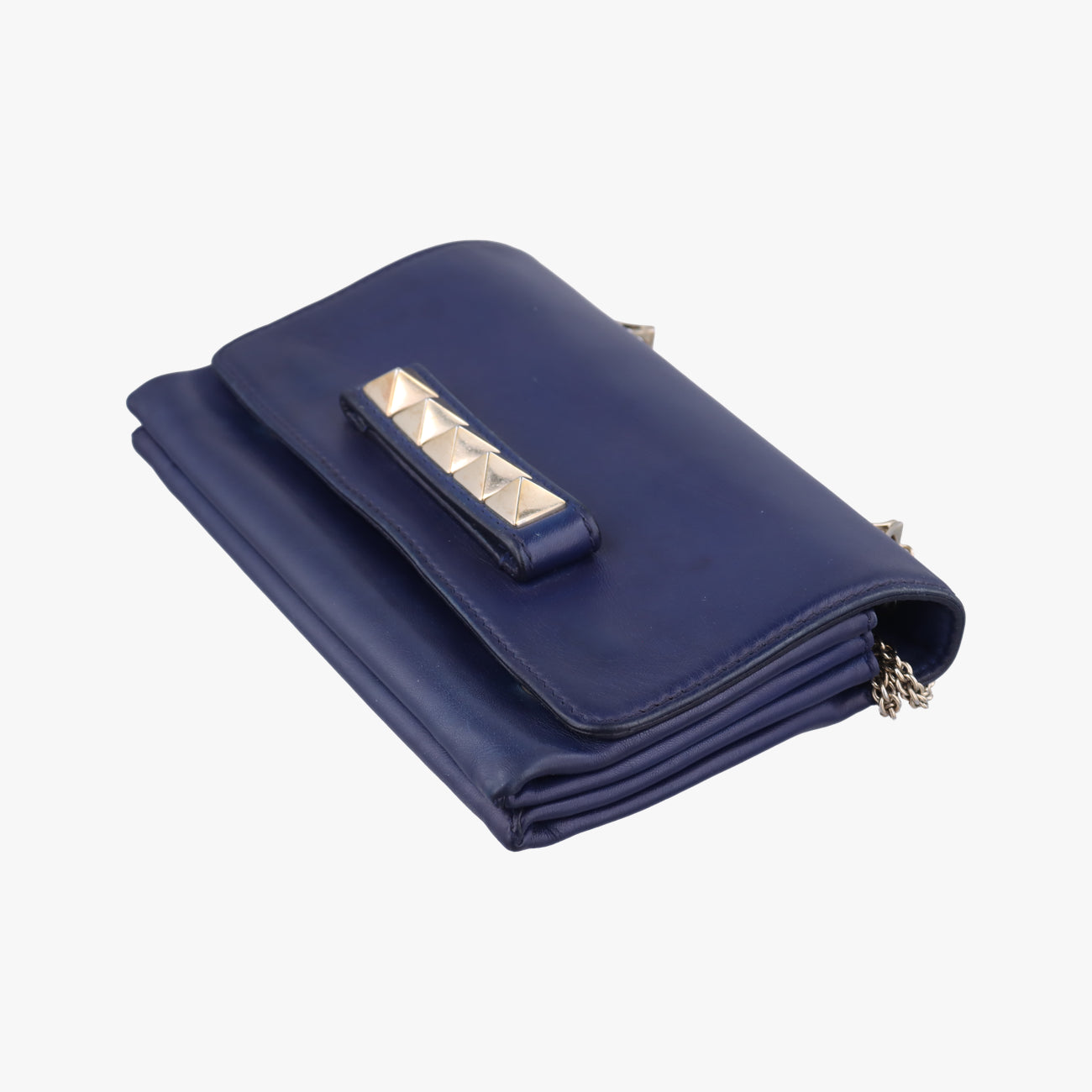 Rockstud Va Va VoomNavyLeatherBU F975 3ロックスタッズ ヴァ ヴァ ヴームネイビーレザーBU F975 3