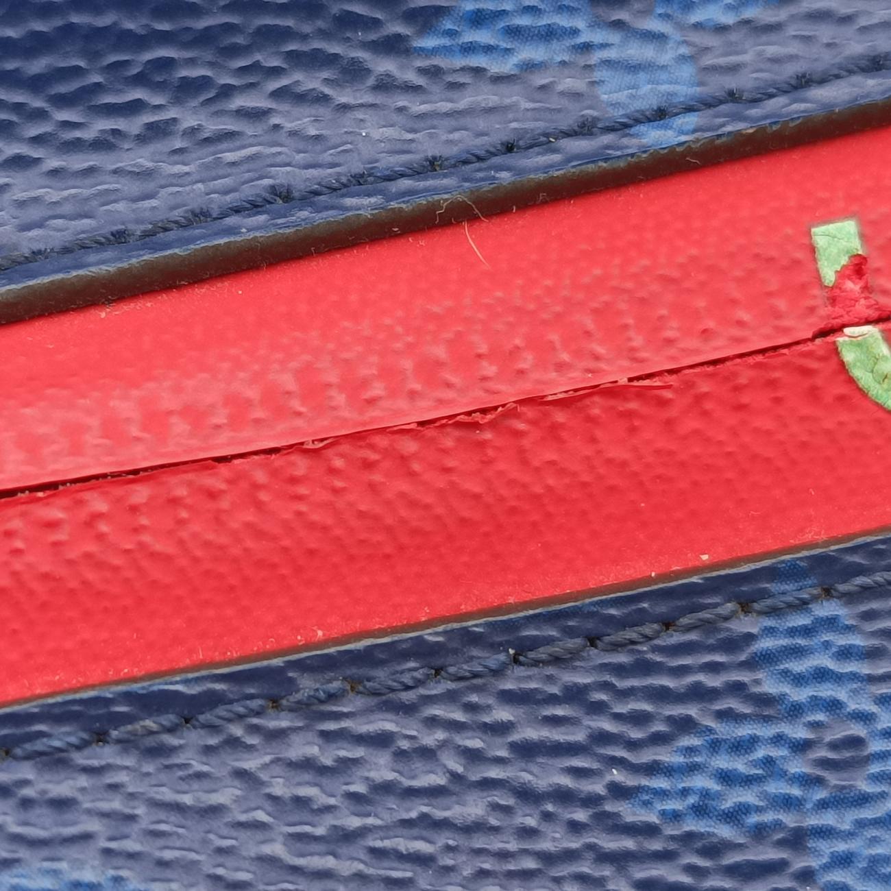 Monogram Pacific Messenger PMBlue x Green x RedMonogram canvas x leatherM43829CA5107モノグラムパシフィックメッセンジャーPMブルー×グリーン×レッドモノグラムキャンバス×レザーM43829CA5107