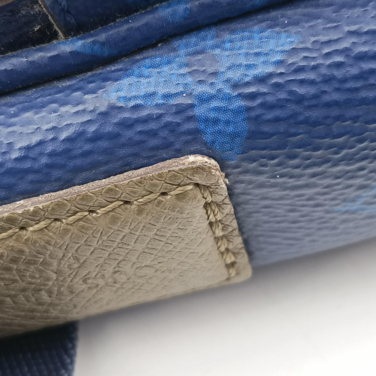 Monogram Pacific Messenger PMBlue x Green x RedMonogram canvas x leatherM43829CA5107モノグラムパシフィックメッセンジャーPMブルー×グリーン×レッドモノグラムキャンバス×レザーM43829CA5107