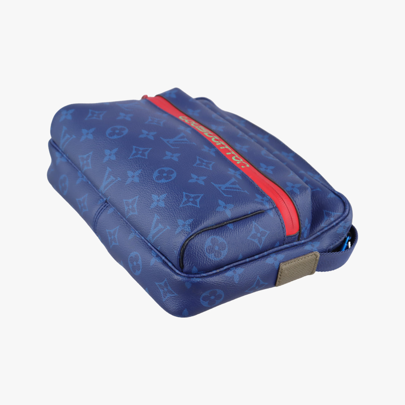 Monogram Pacific Messenger PMBlue x Green x RedMonogram canvas x leatherM43829CA5107モノグラムパシフィックメッセンジャーPMブルー×グリーン×レッドモノグラムキャンバス×レザーM43829CA5107