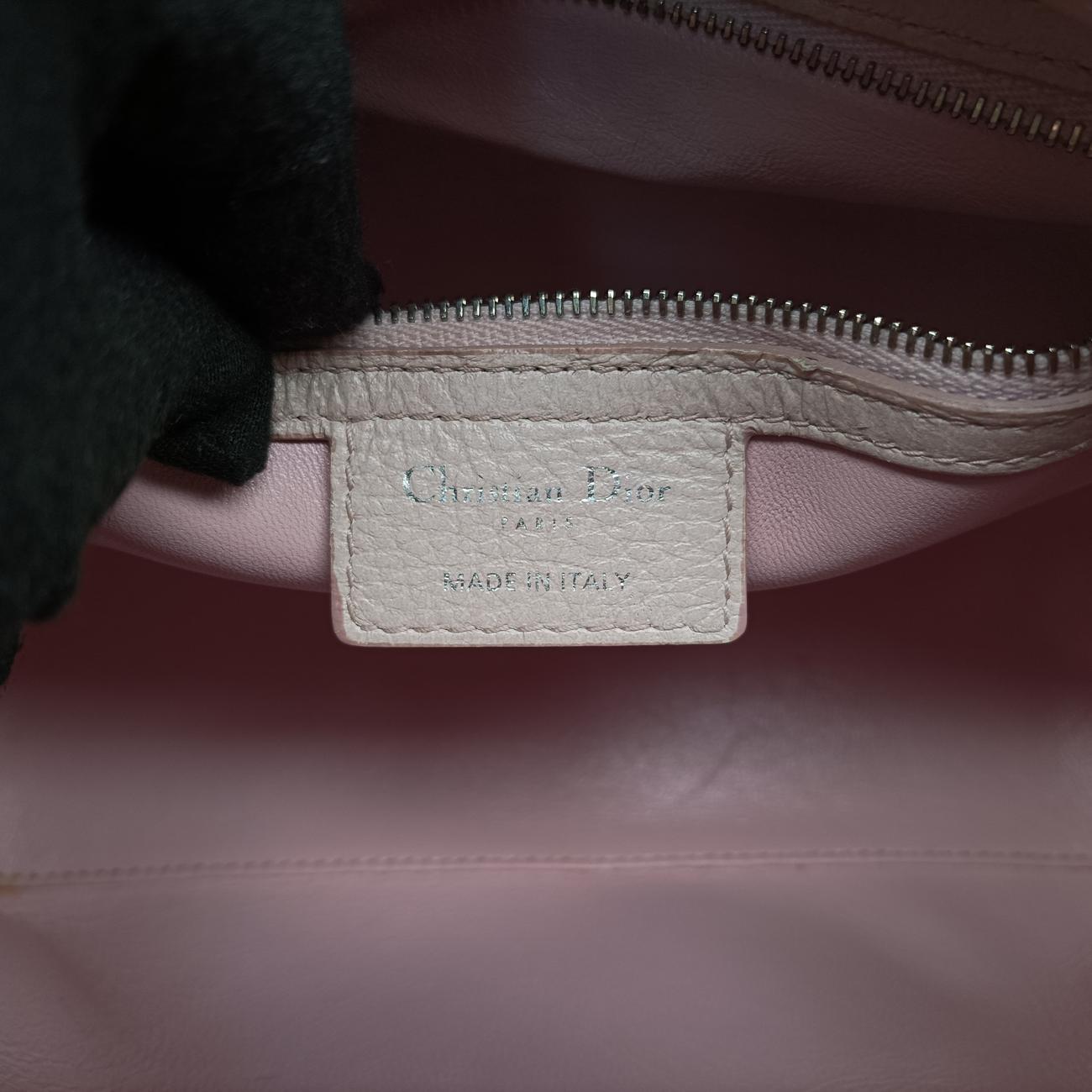 Lady DiorPink×multicolorLeather17-BO-0144レディディオールピンク×マルチカラーレザー17-BO-0144