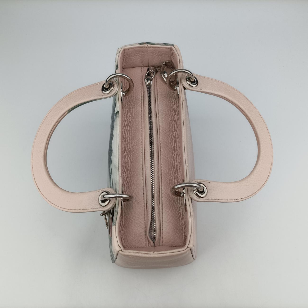 Lady DiorPink×multicolorLeather17-BO-0144レディディオールピンク×マルチカラーレザー17-BO-0144