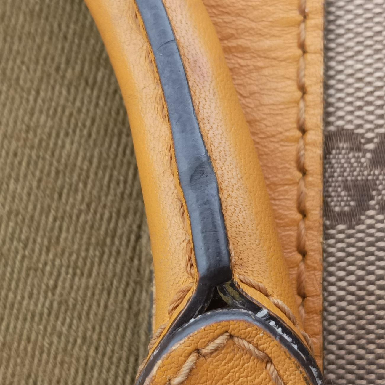 Sherry LineBeige x yellow x greenfabric×Leather247205D014305436シェリーラインベージュ×イエロー×グリーンファブリック×レザー247205D014305436