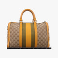 Sherry LineBeige x yellow x greenfabric×Leather247205D014305436シェリーラインベージュ×イエロー×グリーンファブリック×レザー247205D014305436