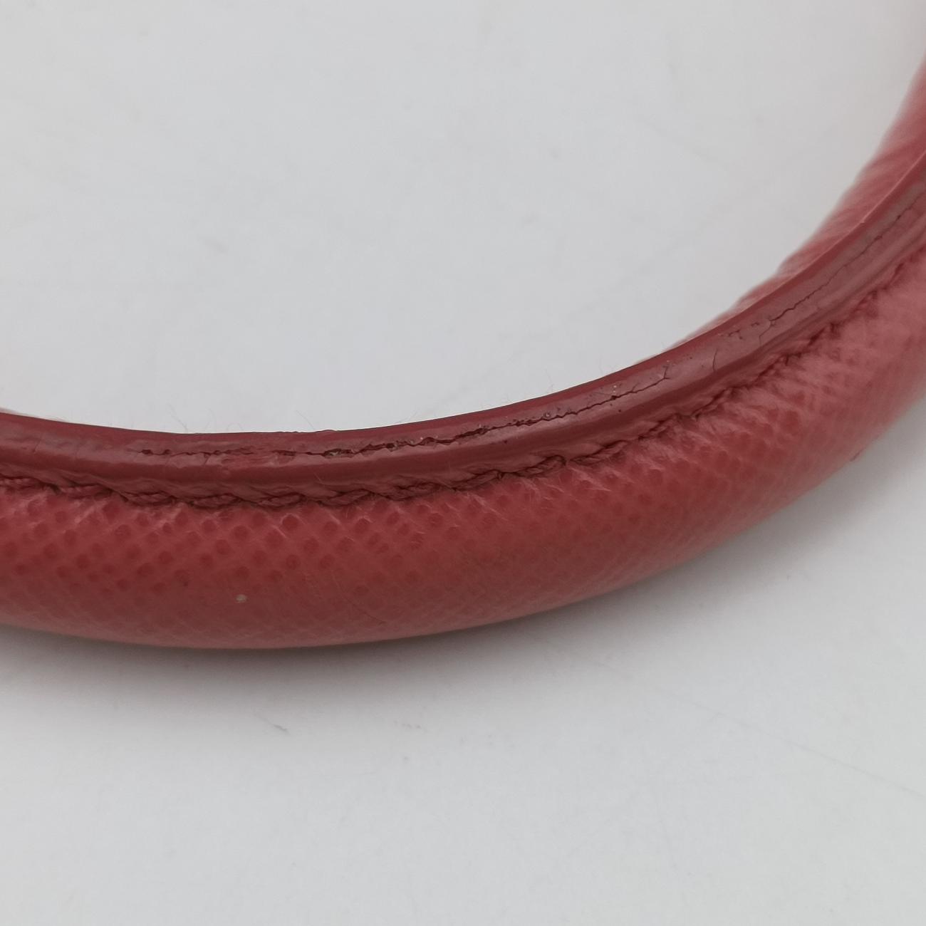 GalleriaPink x Light PinkSAFFIANO LeatherB2274C25ガレリアピンク×ライトピンクサフィアーノレザーB2274C25