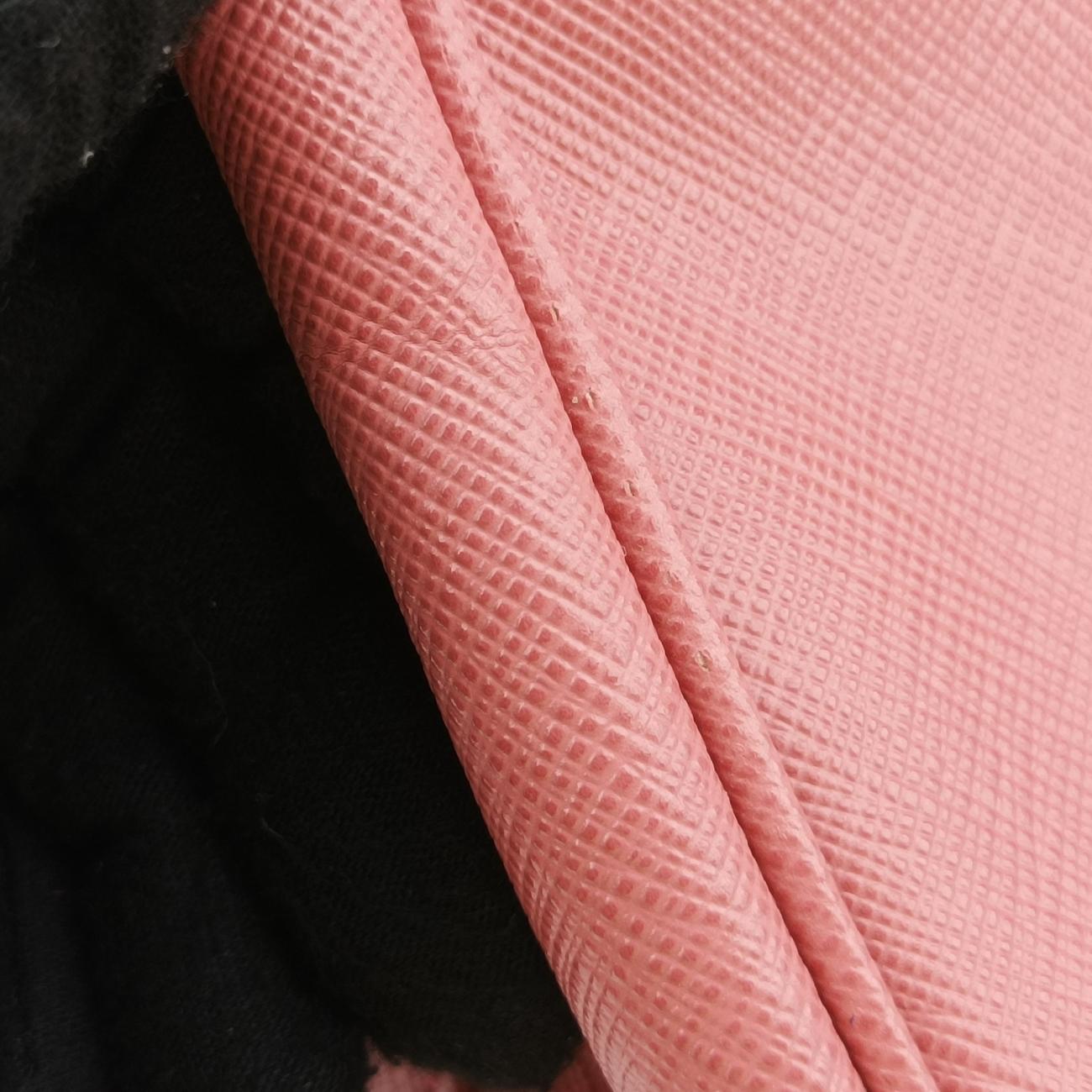 GalleriaPink x Light PinkSAFFIANO LeatherB2274C25ガレリアピンク×ライトピンクサフィアーノレザーB2274C25