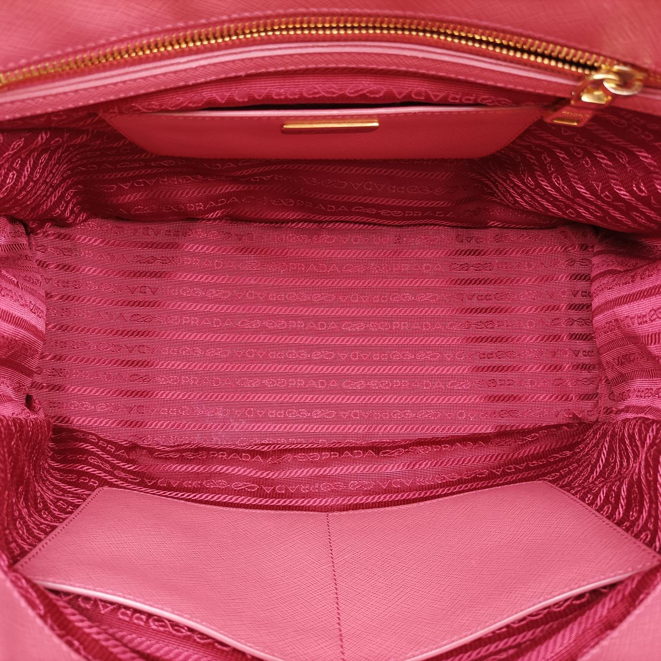 GalleriaPink x Light PinkSAFFIANO LeatherB2274C25ガレリアピンク×ライトピンクサフィアーノレザーB2274C25
