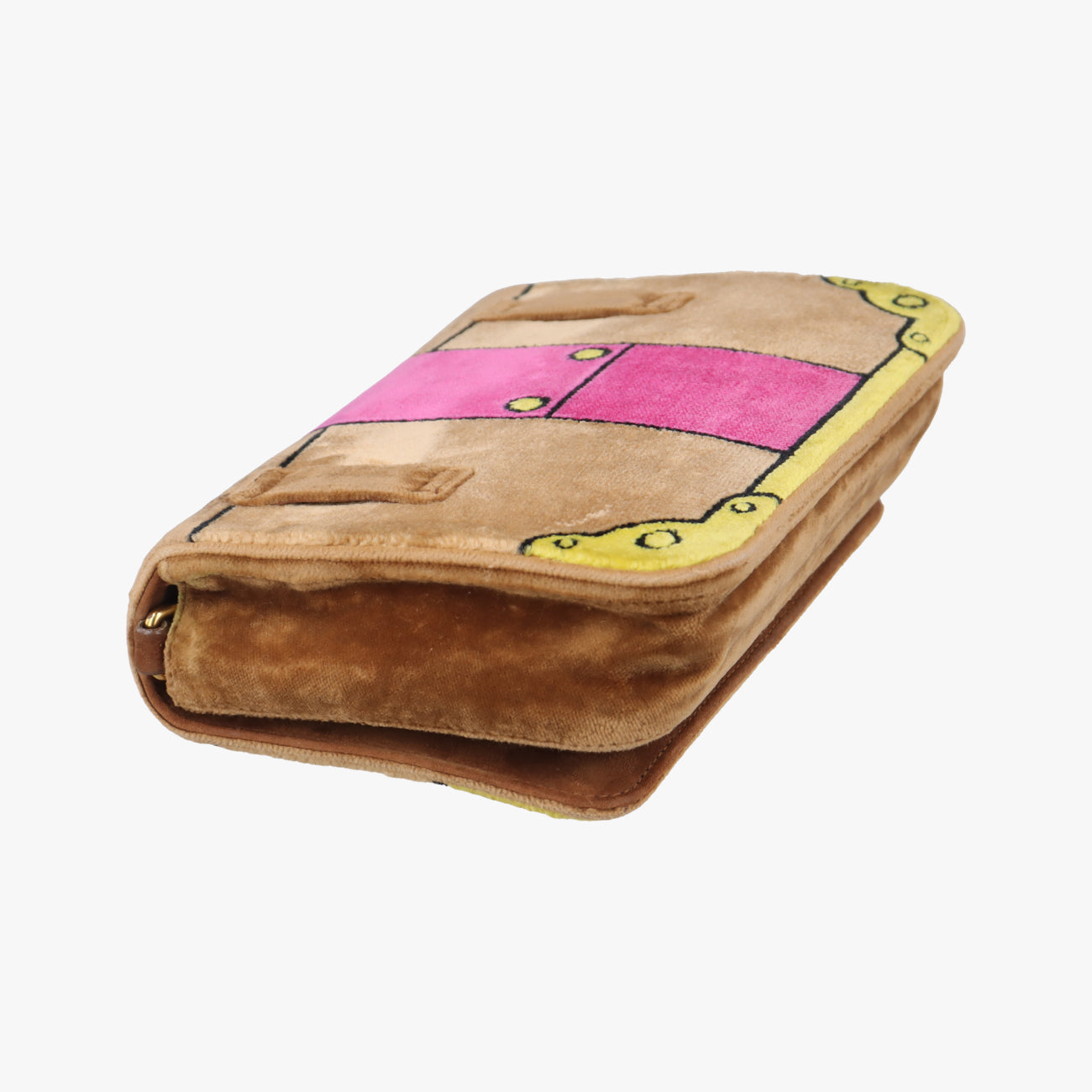 CahierBrown x MulticolorVelvet1BD075110カイエブラウン×マルチカラーベロア1BD075110